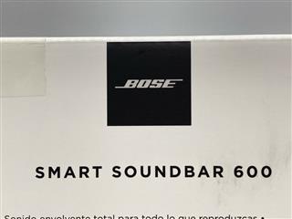 NEW BOSE SMART SOUNDBAR 600 WITH DOLBY ATMOS VOICE ASSISTANT BLACK 873973-1100